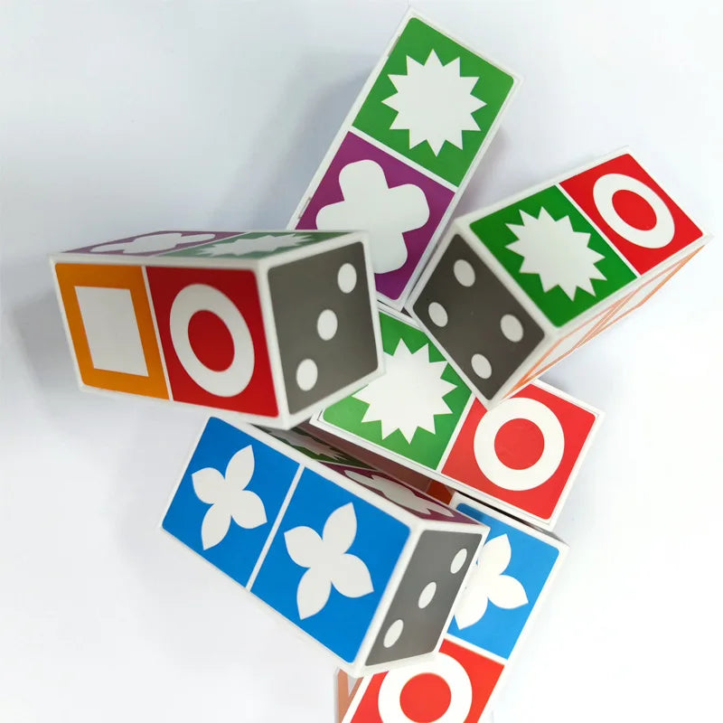 Kids Space Logical Thinking Board Game Matching Puzzle Party Memory Games for Children Interactive Learning Educational Toys