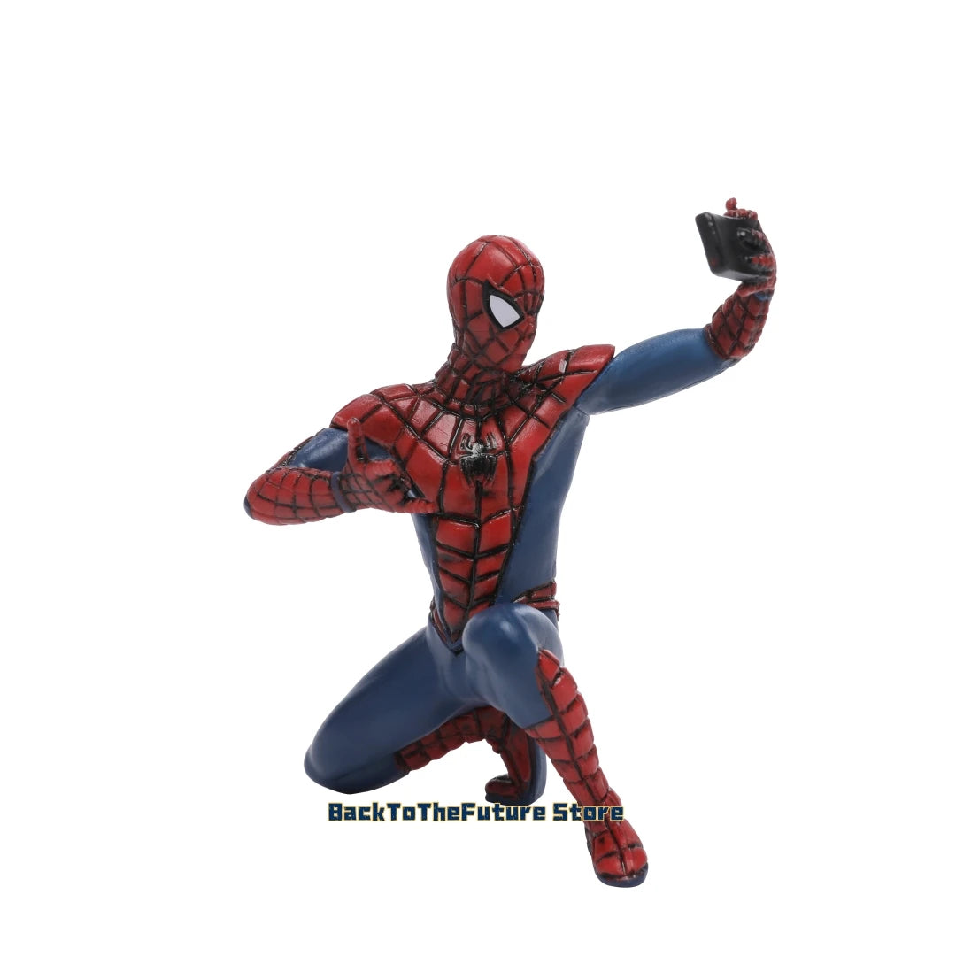 Hasbro Marvel Spider Man Superhero Spiderman 7-9cm Action Figure Spider-Man Anime Collection Mini Toys Model Children Gift
