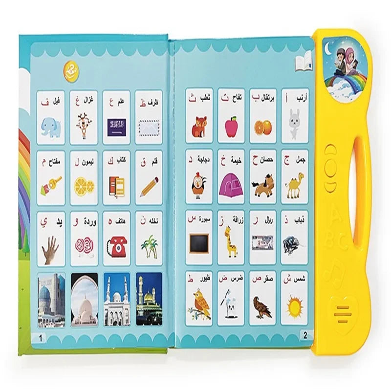 Arabic English Letters Alphabet Kids Ebook Reading Machines Multi Function Learning Baby Early Education Toys