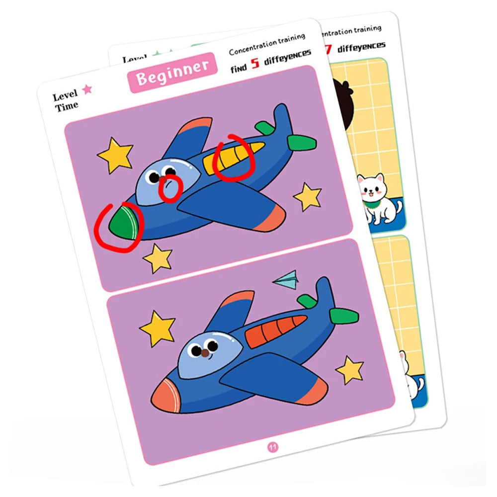 Children's STEM Concentration Training Game 48/64/80 PCS Eco-Friendly Educational Toys for Early Childhood Brain Development