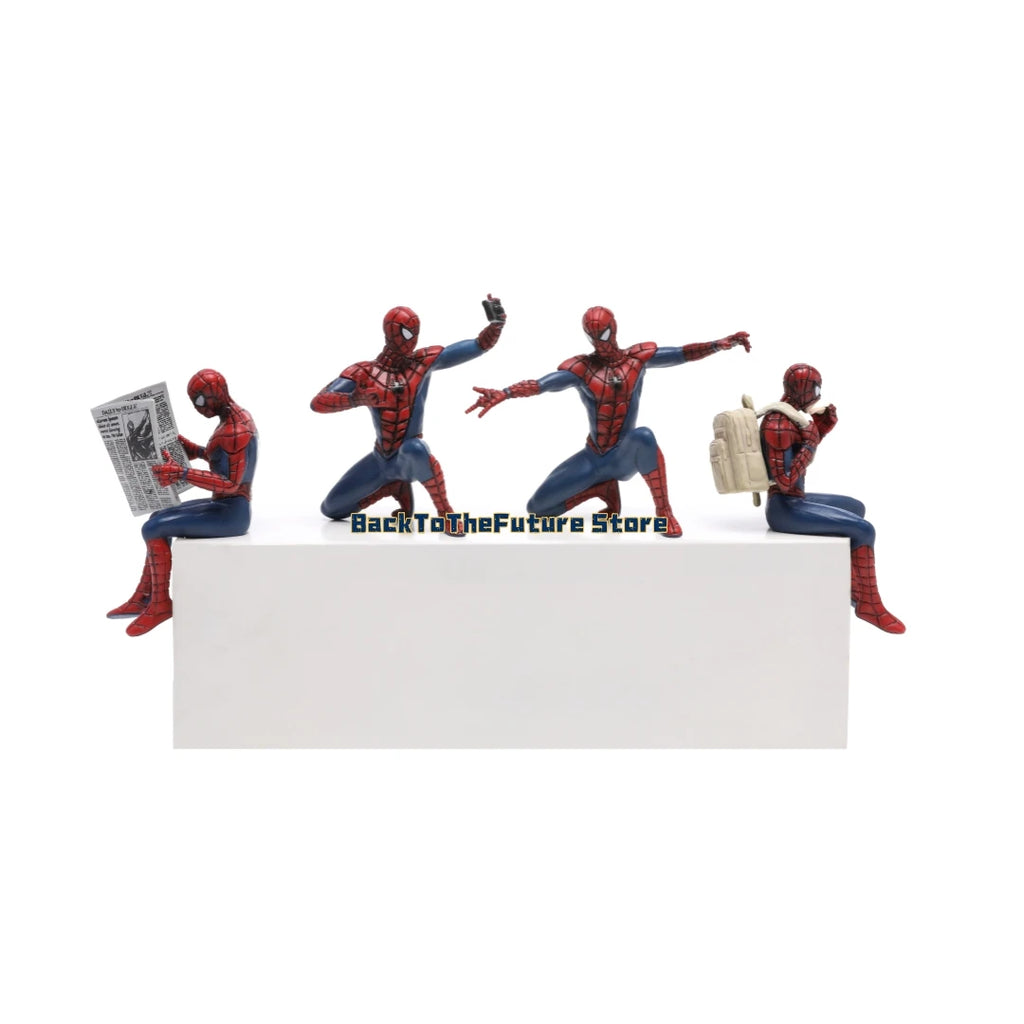 Hasbro Marvel Spider Man Superhero Spiderman 7-9cm Action Figure Spider-Man Anime Collection Mini Toys Model Children Gift
