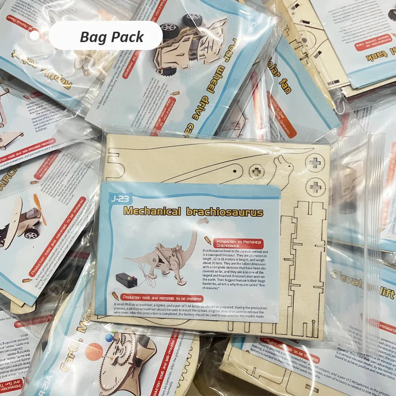 Children's DIY Handmade Small Production Technology Physical Model Science Toy Experiment Educational Toy Project for School Kid