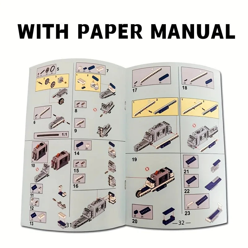 STEM Technical Parts Multi Technology Programming Educational Student Learn Building Blocks Power Function Set For Kids Toy