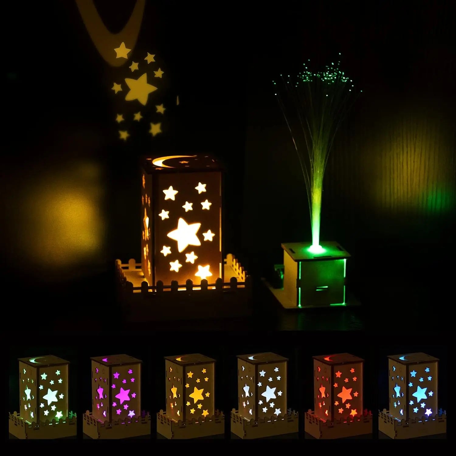 Wood Craft Kit STEM Kits DIY Science Building Projects 3D Wooden Puzzles Assembly Model Set Educational Toys for Boys & Girls