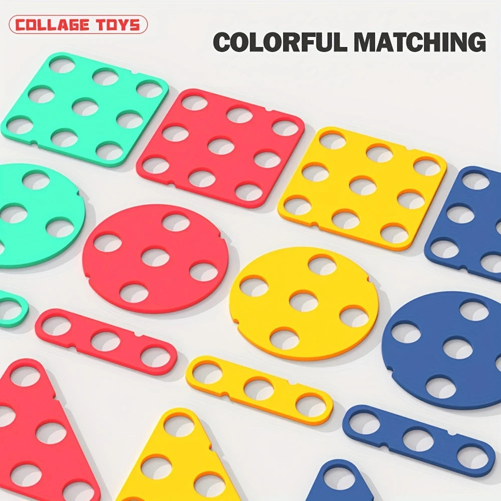 STEM Toys for Kids Design & Drill Toy Construction Games Creative Building Kits Kid Tool Set Educational Toys for Boys & Girls