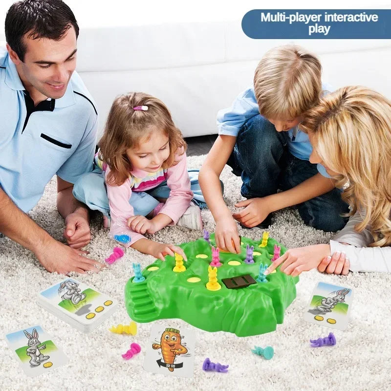 New Rabbit Trap Puzzle Toy Children's Dual Play Multiplayer Board Game Competition Parent Child Interactive Strategy Game
