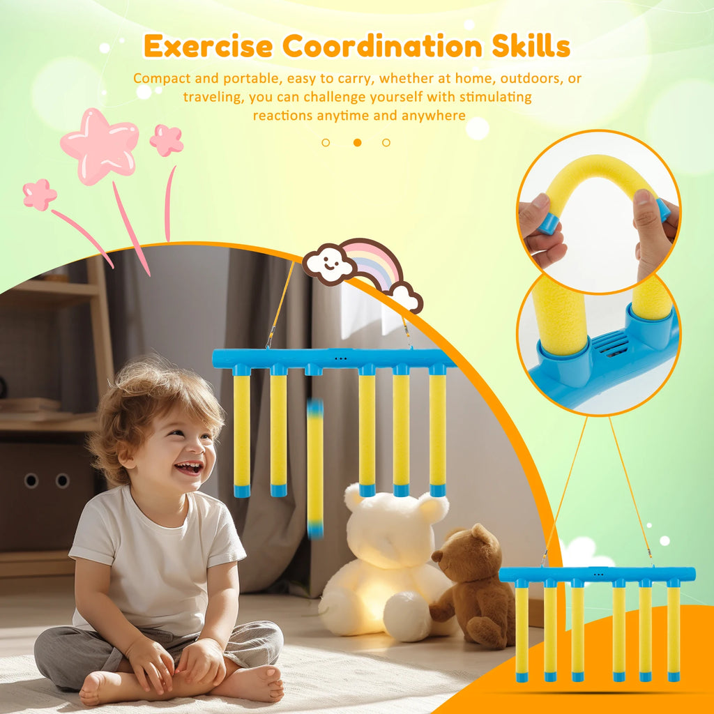 Challenge Falling Sticks Game Kids Stick Catching Toy Training Reaction Ability Hand Eye Parent-Child Interactive Sport Games