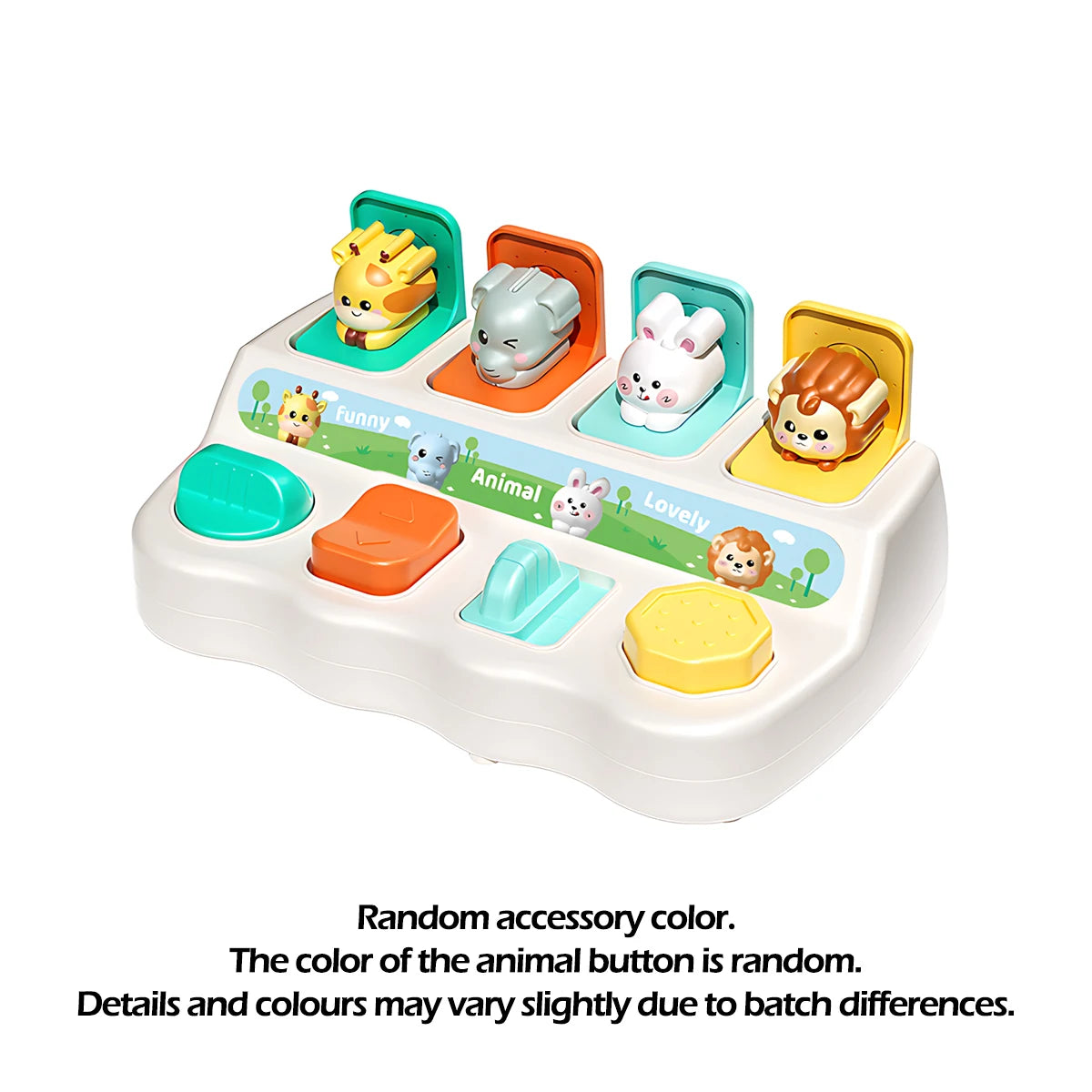 Montessori Pop up Animal Toys and Learning Boxes - Enhance Logic and Motor Skills, Suitable for Children's Birthday Gifts