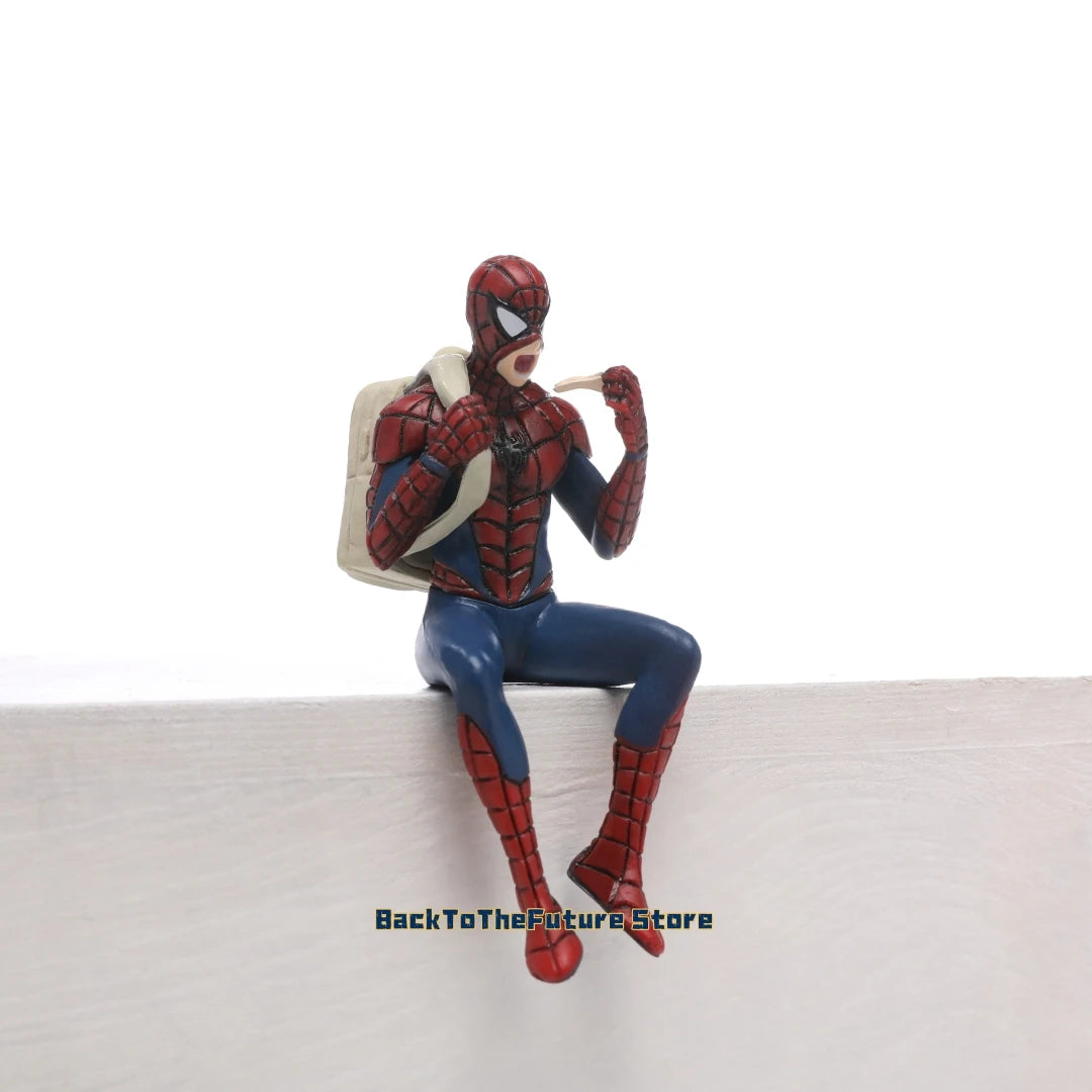 Hasbro Marvel Spider Man Superhero Spiderman 7-9cm Action Figure Spider-Man Anime Collection Mini Toys Model Children Gift