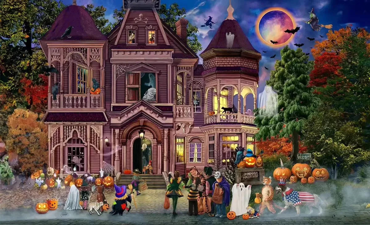 500 Pieces Jigsaw Puzzle Various Landscape Patterns Jigsaw Puzzle Educational Toy for Kids Children 's Games Christmas Gift