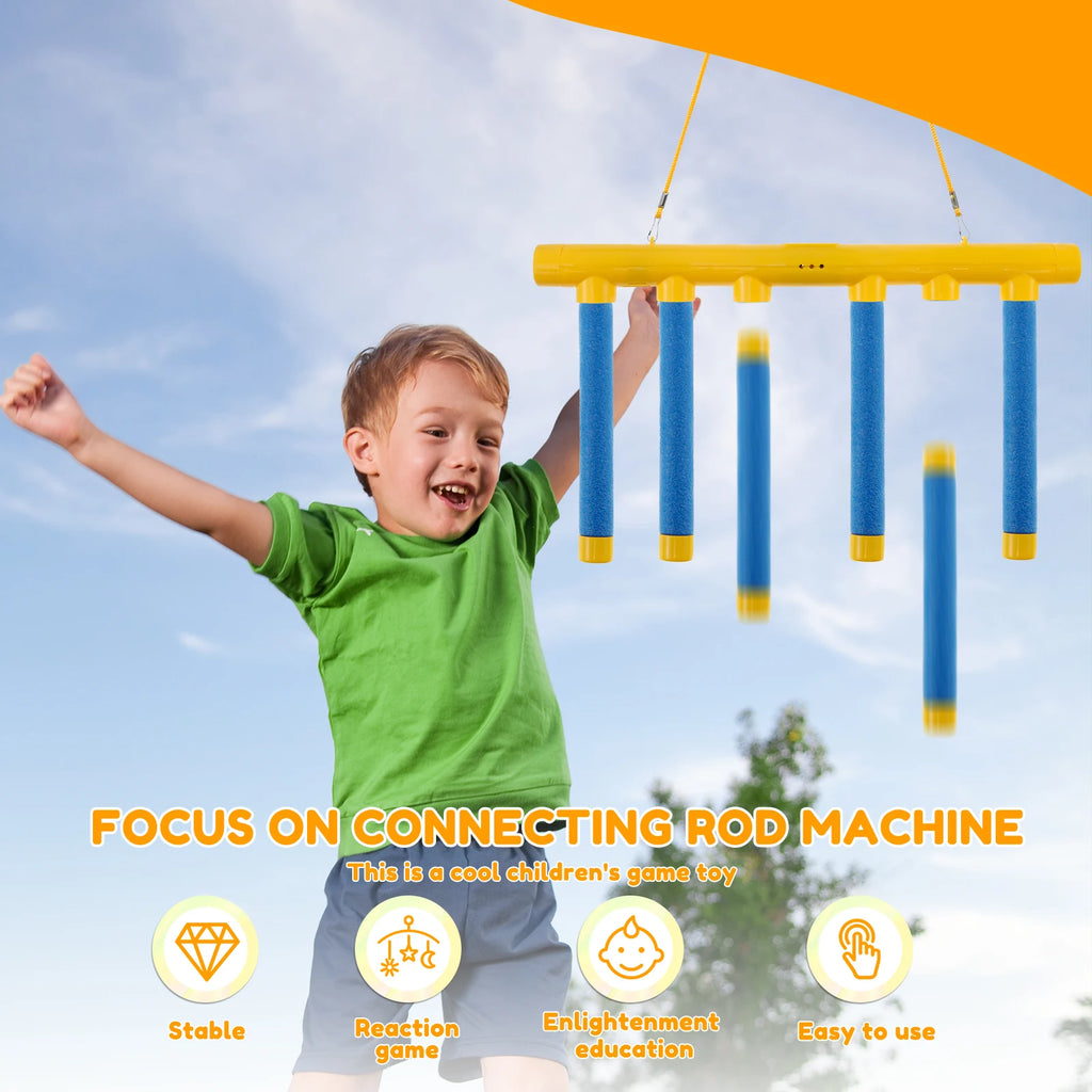 Challenge Falling Sticks Game Kids Stick Catching Toy Training Reaction Ability Hand Eye Parent-Child Interactive Sport Games