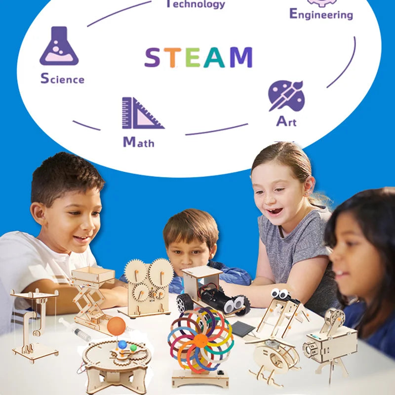 Children's DIY Handmade Small Production Technology Physical Model Science Toy Experiment Educational Toy Project for School Kid